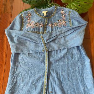St John's Bay Embroidered Tunic